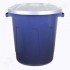 Бак для мусора 24 л пластик, "Гроссо" многофункциональный цвет микс